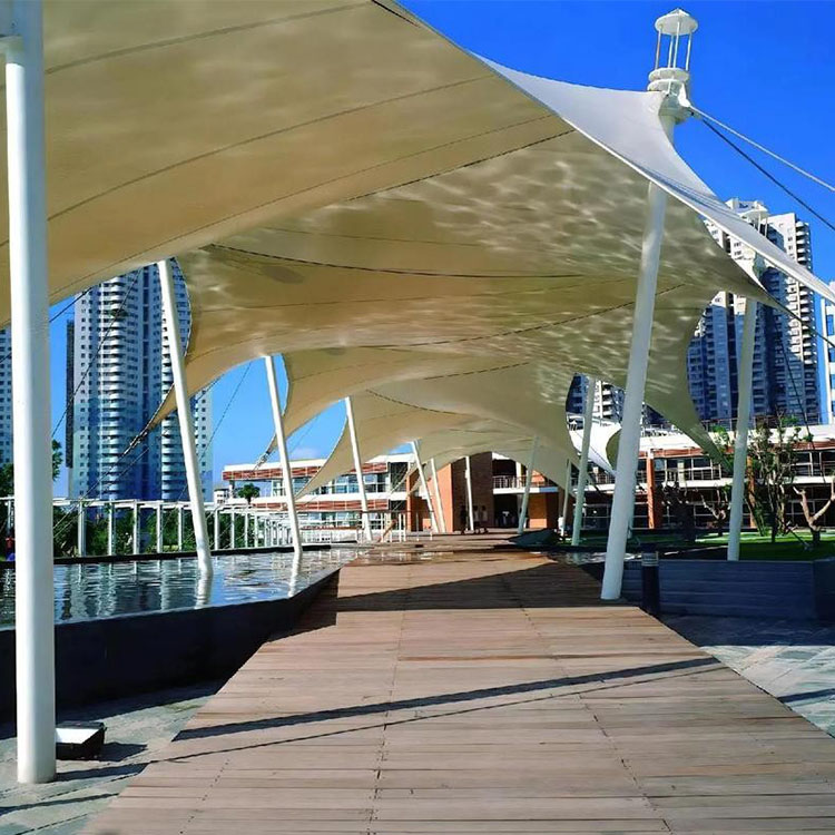 胶州市膜结构景观棚